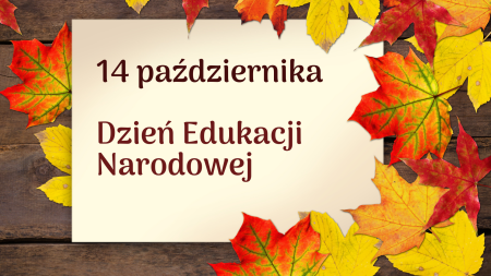 DZIEŃ EDUKACJI NARODOWEJ