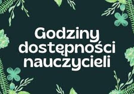 Godziny dostępności