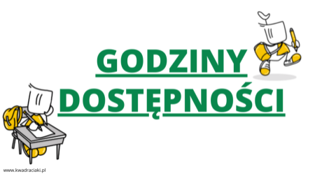GODZINY DOSTĘPNOŚCI NAUCZYCIELI- MAJ 