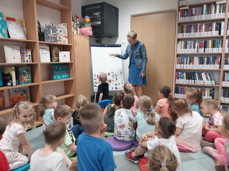 Wizyta w Bibliotece Pedagogicznej