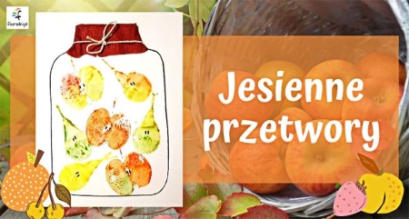 Jabłuszka w słoiku - praca plastyczna 