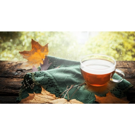 Jesienna herbatka Smerfów