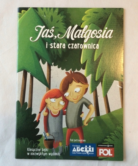 Jas, Małgosia i stara czarownica - spotkanie z literaturą dziecięcą. 