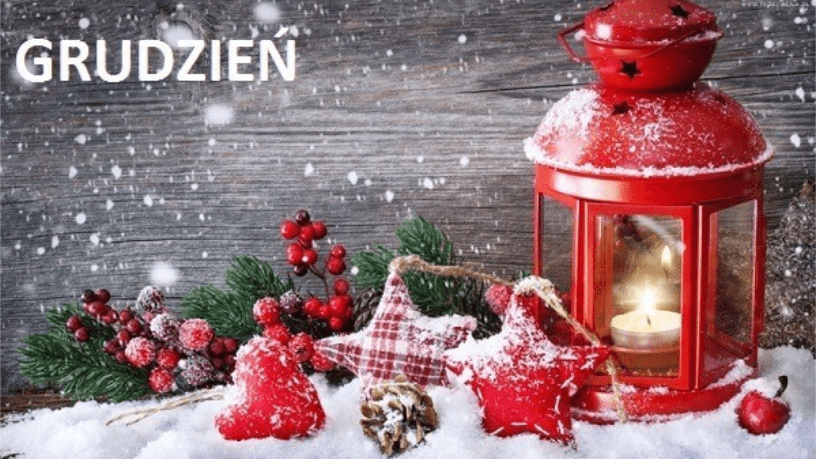 Zamierzenia  dydaktyczno - wychowawcze na miesiąc grudzień