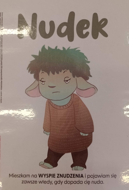 CZUCIAKI Z KRAINY EMOCJI - NUDEK