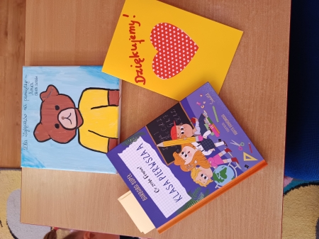 Spotkanie z książką o klasie pierwszej, przygotowanie do szkoły