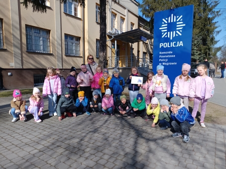 Komenda Powiatowa Policji w Węgrowie- wycieczka