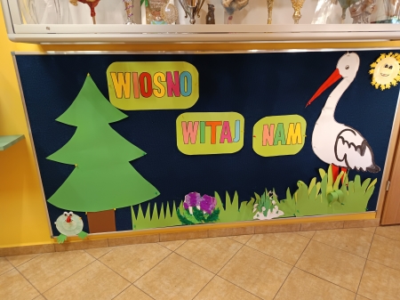Wiosenne prace plastyczne